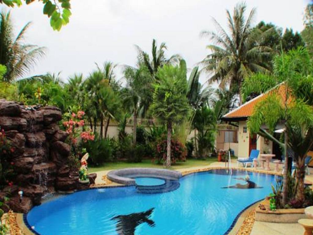 Relaxing Palm Pool Villa And Tropical Garden Bang Lamung Ruang foto