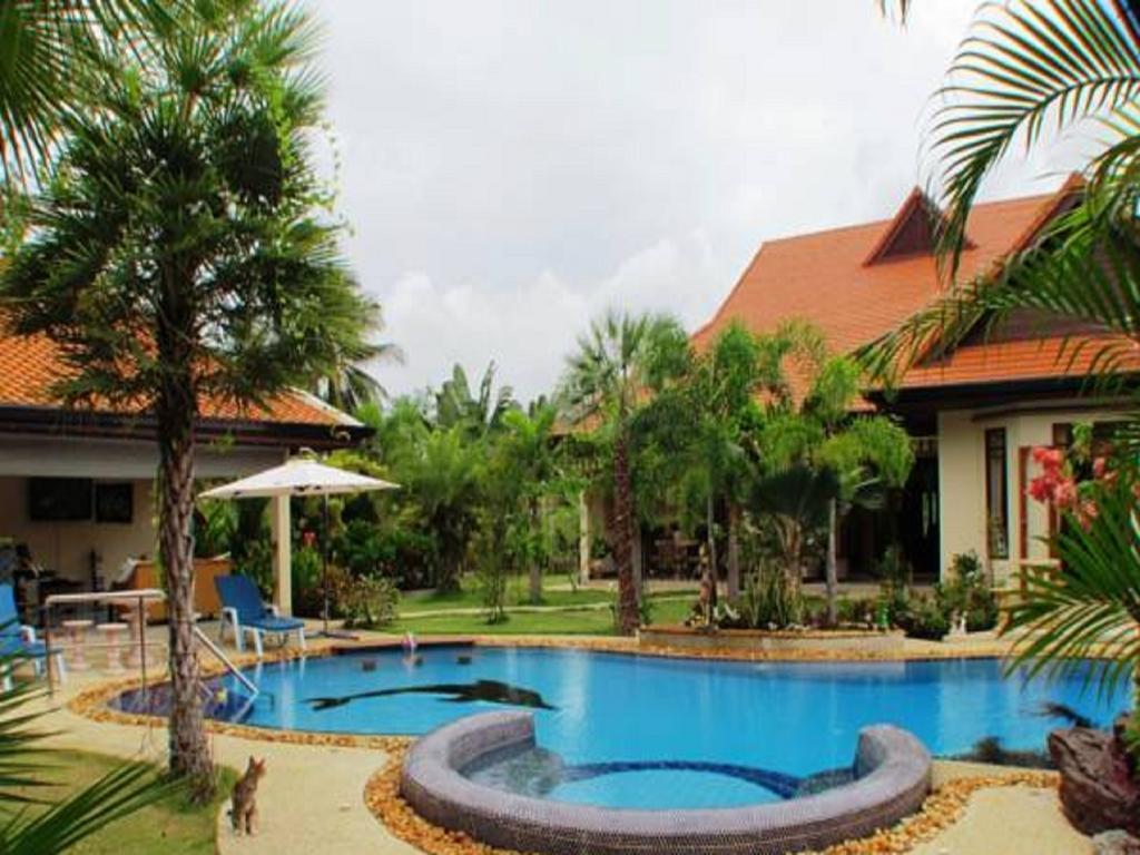 Relaxing Palm Pool Villa And Tropical Garden Bang Lamung Ruang foto